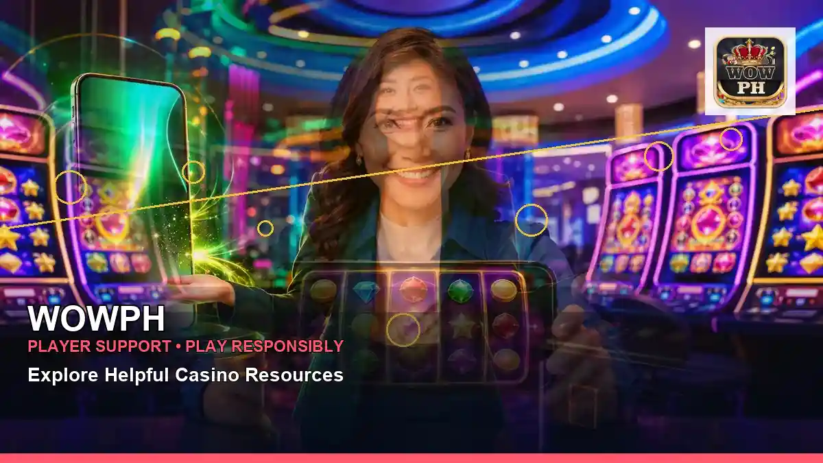 WOWPH centered coins casino cashback rewards highlighting mobile-friendly casino play