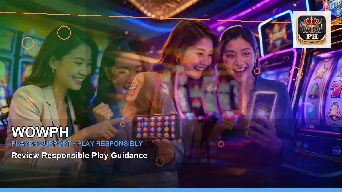 WOWPH high-energy casino cashback rewards in a panoramic reel layout for Philippine players